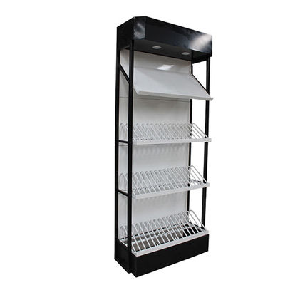 Chiều dài 960mm Chiều cao 2300mm Giá trưng bày phụ kiện ô tô Giá kệ trưng bày kinh doanh bốn tầng