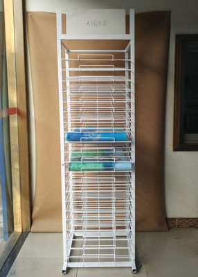 Phân loại giấy Brochure Giá RAL Màu siêu thị Giá trưng bày siêu thị 40kg Công suất
