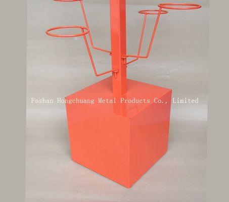 Giá trưng bày mũ HongChuang màu cam, giá đỡ mũ bảo hiểm với sự chấp thuận của Ad TUV