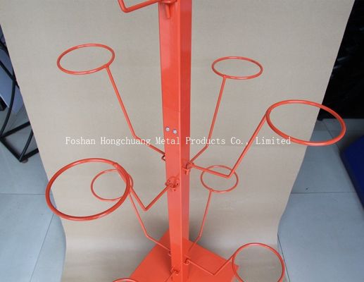 Giá trưng bày mũ HongChuang màu cam, giá đỡ mũ bảo hiểm với sự chấp thuận của Ad TUV