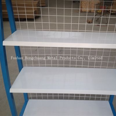 Phong cách hiện đại hóa Giá trưng bày phụ kiện ô tô H850mm với màu xanh lam