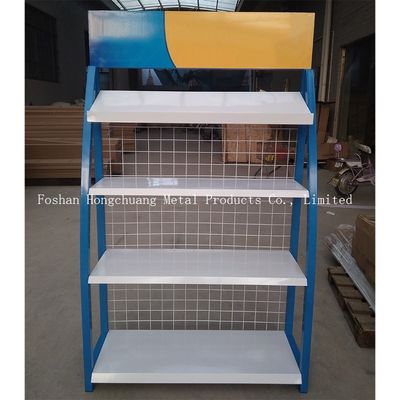 Phong cách hiện đại hóa Giá trưng bày phụ kiện ô tô H850mm với màu xanh lam