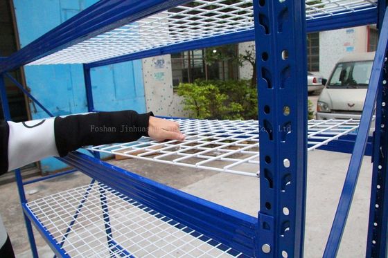 Chiều dài 1880mm Chiều dài 600mm Chiều rộng Kệ kho chứa hàng Màu xanh lam