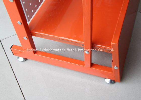 Đế trưng bày dầu bằng kim loại chấp thuận TUV 3 bậc cho dầu bôi trơn trên mỗi tầng