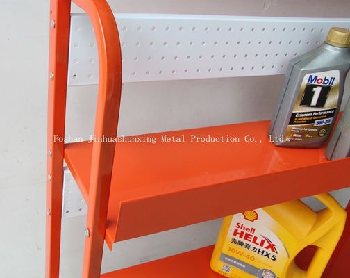 Đế trưng bày dầu bằng kim loại chấp thuận TUV 3 bậc cho dầu bôi trơn trên mỗi tầng