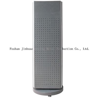 Ổn định L400mm W400mm Sàn đứng Pegboard Spinner Rack 3 mặt