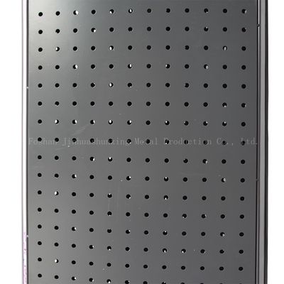 Ổn định L400mm W400mm Sàn đứng Pegboard Spinner Rack 3 mặt
