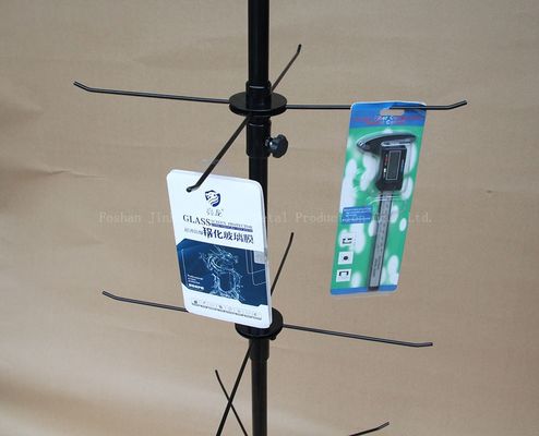 3 tầng Giá đỡ màn hình xoay chiều rộng 550mm Chiều cao 1780mm dành cho trường hợp điện thoại