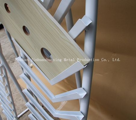 Chiều dài 1055mm Rộng 585mm Giá trưng bày mẫu Ngói thác nước Màu trắng