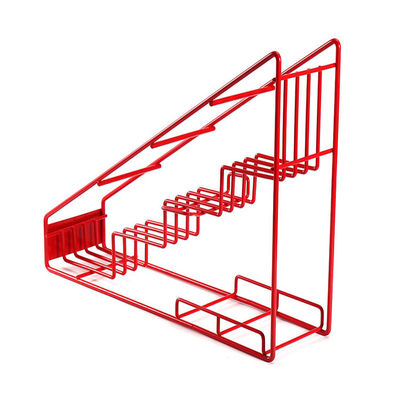 Chai xi-rô Giá lưu trữ bằng kim loại Giá đựng chai thủy tinh Thang trưng bày