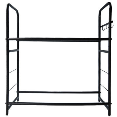 Chiều sâu 460mm Chiều rộng 1180mm Giá trưng bày phụ kiện ô tô Màu đen