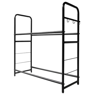 Chiều sâu 460mm Chiều rộng 1180mm Giá trưng bày phụ kiện ô tô Màu đen