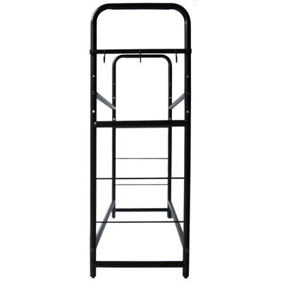 Chiều sâu 460mm Chiều rộng 1180mm Giá trưng bày phụ kiện ô tô Màu đen