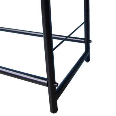 Chiều sâu 460mm Chiều rộng 1180mm Giá trưng bày phụ kiện ô tô Màu đen