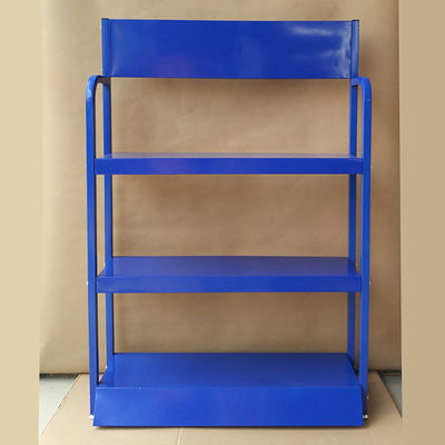 Chiều rộng 900mm Chiều rộng 350mm Giá trưng bày phụ tùng ô tô, Giá để lốp 3 tầng