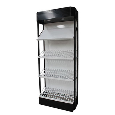 Chiều dài 960mm Chiều cao 2300mm Giá trưng bày phụ kiện ô tô Giá kệ trưng bày kinh doanh bốn tầng
