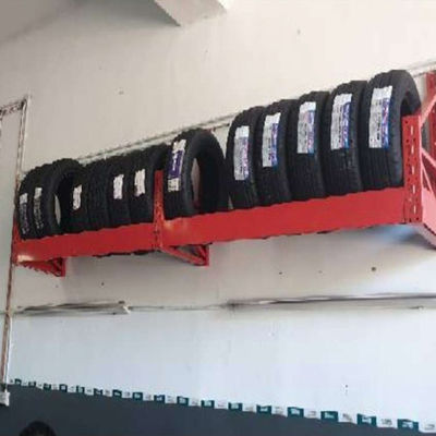 LH Custom Logo Giá đỡ lốp xe hạng nặng, Giá treo lốp dày, Giá trưng bày bằng thép cho cửa hàng