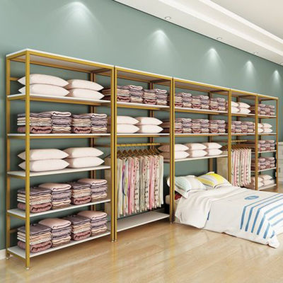 Kệ treo tường bằng gỗ và kim loại H2500mm