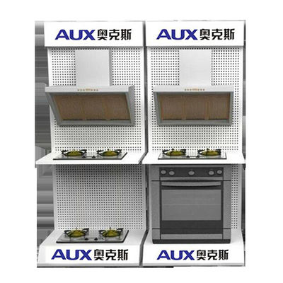 Chiều cao 2000mm Chiều rộng 900mm Giá trưng bày kim loại cho các sản phẩm điện