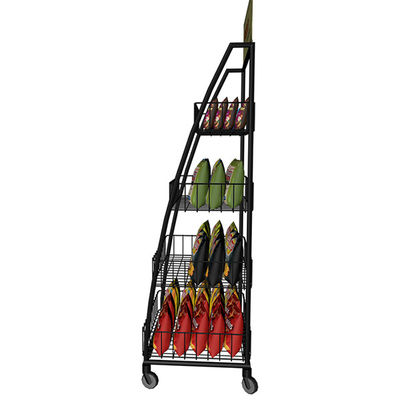 900 * 400 * 2000mm Soda Snack Kệ trưng bày siêu thị, Giá thép cho siêu thị
