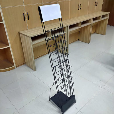 Tạp chí tùy chỉnh Giá trưng bày siêu thị Chiều dài 250mm Chiều cao 1310mm