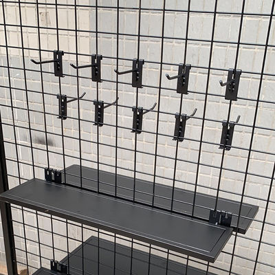 Chiều cao 1800mm Giá trưng bày siêu thị hai mặt, Giá trưng bày hàng tạp hóa