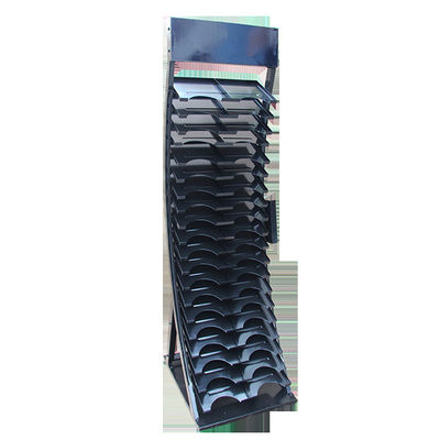 Chiều dài 575mm Chiều rộng 700mm Giá trưng bày mẫu gạch, Giá trưng bày bằng gạch men Màu đen