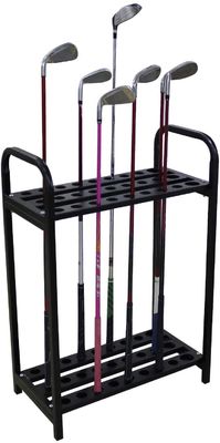 4 X 10,5 X 29 inch Túi golf Tổ chức Câu lạc bộ Trưng bày Giá đỡ gậy có 9 lỗ