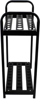 4 X 10,5 X 29 inch Túi golf Tổ chức Câu lạc bộ Trưng bày Giá đỡ gậy có 9 lỗ