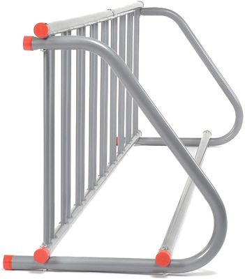 Tầng đứng 9 Bộ tổ chức lưu trữ xe đạp 111 &quot;L Tất cả giá lưới thép được sơn tĩnh điện