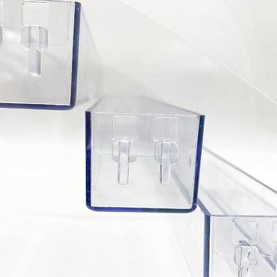Giá đỡ để bàn Màn hình hiển thị kính râm Giá đỡ trong suốt Khay lưu trữ kính mắt 6 lớp