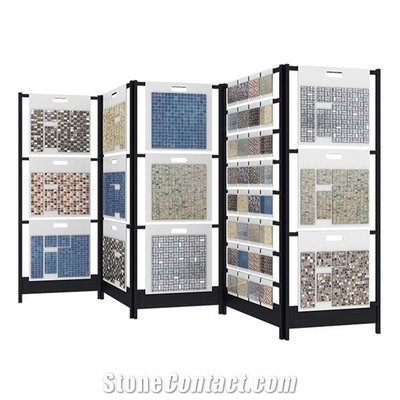 Giá trưng bày gạch lát sàn ODM cho Hội chợ triển lãm Bảng trưng bày mẫu gạch men